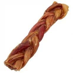 Bones & Chews Braided Bully Stick 6" Dog Treats