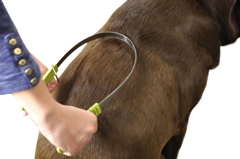 Safari Dual-Sided Shedding Blade Dog Grooming Tool 3 Safari Dual-Sided Shedding Blade Dog Grooming Tool - Image 3