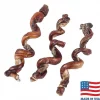 Bones & Chews Made in USA Smoked Curly Bully Stick 6-9" Dog Chew Treat