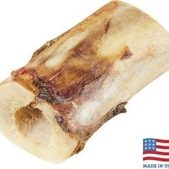 Bones & Chews Made in USA Roasted Marrow Bone 3" Dog Treat