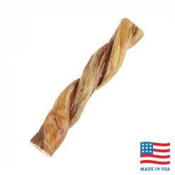 Bones & Chews Made in USA 6" Twisted Bully Stick Dog Treat