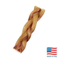 Bones & Chews Made in USA 6" Braided Bully Stick Dog Treat