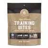 Bones & Chews All-Natural Lamb Lung Training Bites Dehydrated Dog Treats