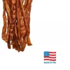 Bones & Chews Made in USA 6" Pork Skin Roll Dog Treats, 18 ct