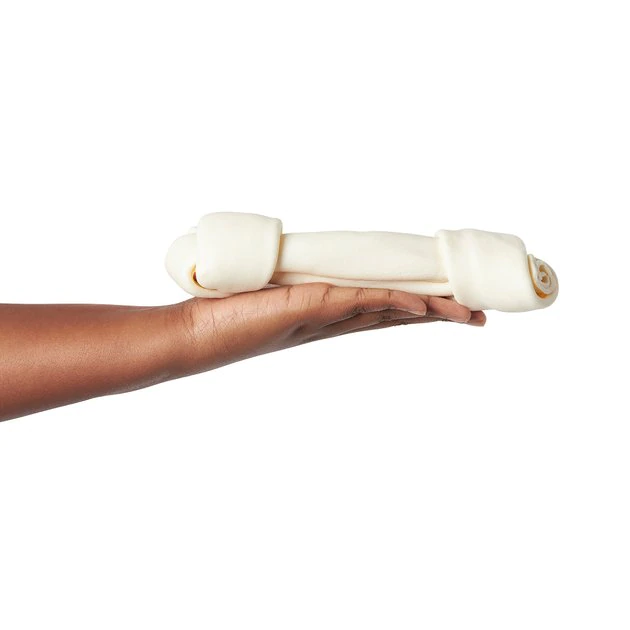 Bones & Chews 10-11" Rawhide Bone Stick Dog Chews 2 Bones & Chews 10-11" Rawhide Bone Stick Dog Chews - Image 2