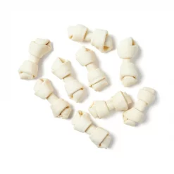 Bones & Chews 4-5" Rawhide Bone Dog Treats, 9ct