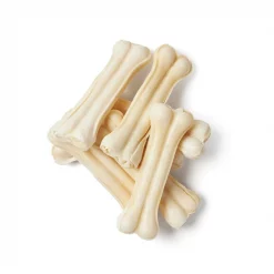 Bones & Chews 6" Compressed Rawhide Bone Dog Treats, 6ct