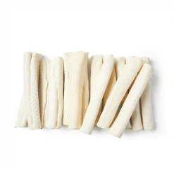 Bones & Chews 8-9" Rawhide Retrievers Sticks Dog Treats, 15ct