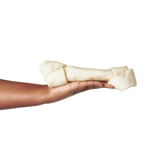 Bones & Chews Made in USA 10" Rawhide Bone Dog Treat, 1ct 2 Bones & Chews Made in USA 10" Rawhide Bone Dog Treat, 1ct - Image 2
