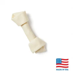 Bones & Chews Made in USA 8" Rawhide Bone Dog Treat