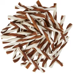 Bones & Chews 2-Color Twist Rawhide Dog Treats, 40 count
