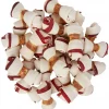 Bones & Chews Triple Flavor Mini Bone Rawhide Dog Treats, 25 count
