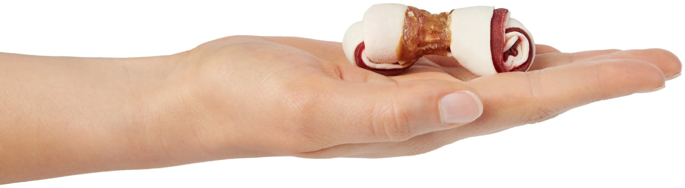 Bones & Chews Triple Flavor Mini Bone Rawhide Dog Treats, 25 count 3 Bones & Chews Triple Flavor Mini Bone Rawhide Dog Treats, 25 count - Image 3