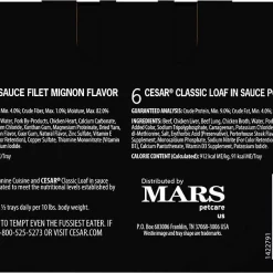 Cesar||Bones & Chews Cesar Classic Loaf in Sauce Filet Mignon & Porterhouse Steak Flavors Food Trays + Bones & Chews All Natural Grain-Free Jerky Made with Real Beef Dog Treats 10 Cesar||Bones & Chews Cesar Classic Loaf in Sauce Filet Mignon & Porterhouse Steak Flavors Food Trays + Bones & Chews All Natural Grain-Free Jerky Made with Real Beef Dog Treats -Bones & Chews || Coastal Pet Products Sales 292832 PT2. SY630 V1620014529