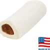 Bones & Chews Made in USA Cheese & Bacon Flavored Filled Bone Dog Treats