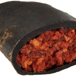 Bones & Chews Cheese & Bacon Flavor Stuffed Water Buffalo Horn Dog Treats