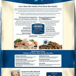 Blue Buffalo||Bones & Chews Blue Buffalo Life Protection Formula Senior Chicken & Brown Rice Recipe Dry Food + Bones & Chews Made in USA Roasted Marrow Bone 6" Dog Treat -Bones & Chews || Coastal Pet Products Sales 301806 PT2. SY630 V1622641059