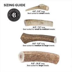 Bones & Chews Made in USA Elk Antler Dog Chew -Bones & Chews || Coastal Pet Products Sales 321934 PT3. SY630 V1648747594