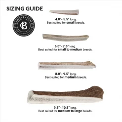 Bones & Chews Made in USA Elk Antler Split Dog Chew -Bones & Chews || Coastal Pet Products Sales 321938 PT3. SY630 V1648747589
