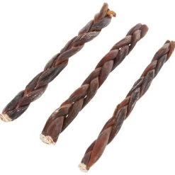 Bones & Chews Braided Beef Gullet Large Dog Treat 11"-12"