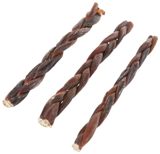 Bones & Chews Braided Beef Gullet Large Dog Treat 11"-12" 1 Bones & Chews Braided Beef Gullet Large Dog Treat 11"-12"