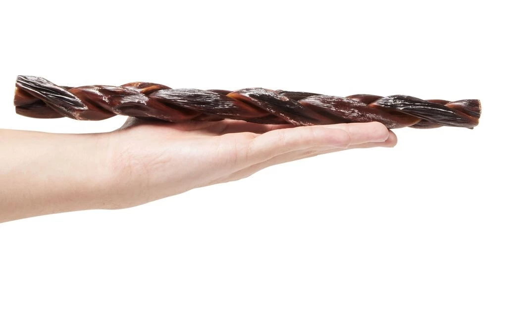 Bones & Chews Braided Beef Gullet Large Dog Treat 11"-12" 3 Bones & Chews Braided Beef Gullet Large Dog Treat 11"-12" - Image 3