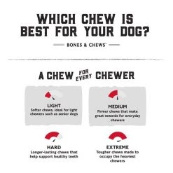 Bones & Chews Large Dog Treats & Chews Variety Pack, 8 count -Bones & Chews || Coastal Pet Products Sales 370722 PT6. SY630 V1657657490