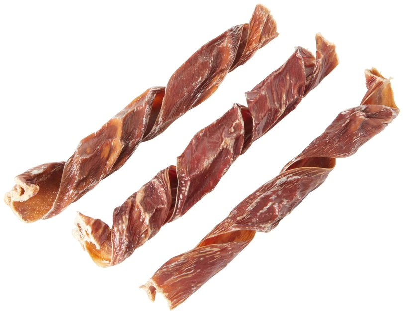 Bones & Chews Beef Gullet Springs 7-8" Dog Treats 1 Bones & Chews Beef Gullet Springs 7-8" Dog Treats