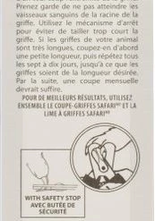 Safari Professional Nail Trimmer for Dogs -Bones & Chews || Coastal Pet Products Sales 61227 PT3. SY630 V1481295464