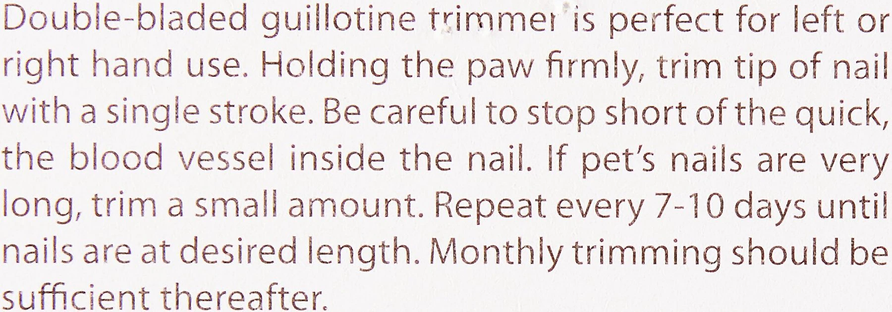 Safari Nail Trimmer for Small Dogs 4 Safari Nail Trimmer for Small Dogs - Image 4
