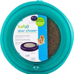 Bergan Star Chaser Turbo Scratcher Cat Toy, Color Varies
