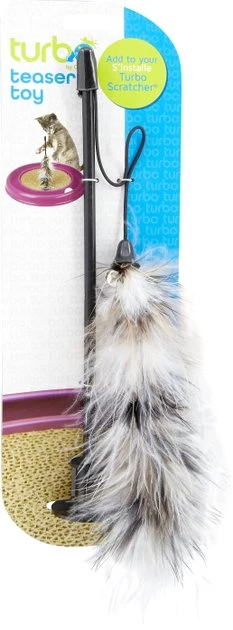 Bergan Turbo Scratcher Cat Toy Teaser Extension 5 Bergan Turbo Scratcher Cat Toy Teaser Extension - Image 5