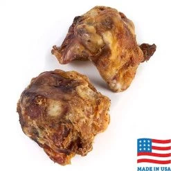 Bones & Chews Made in USA Beef Knee Caps Dog Treats